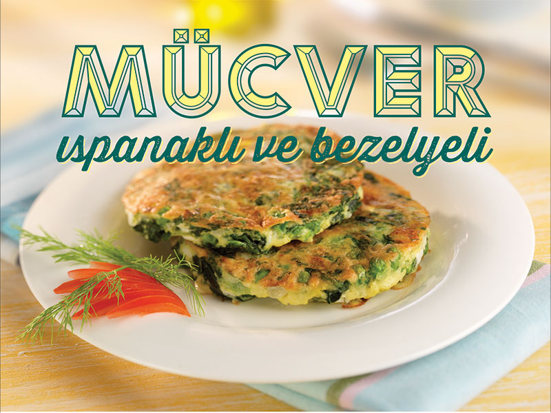 Mücver Ispanak ve Bezelyeli